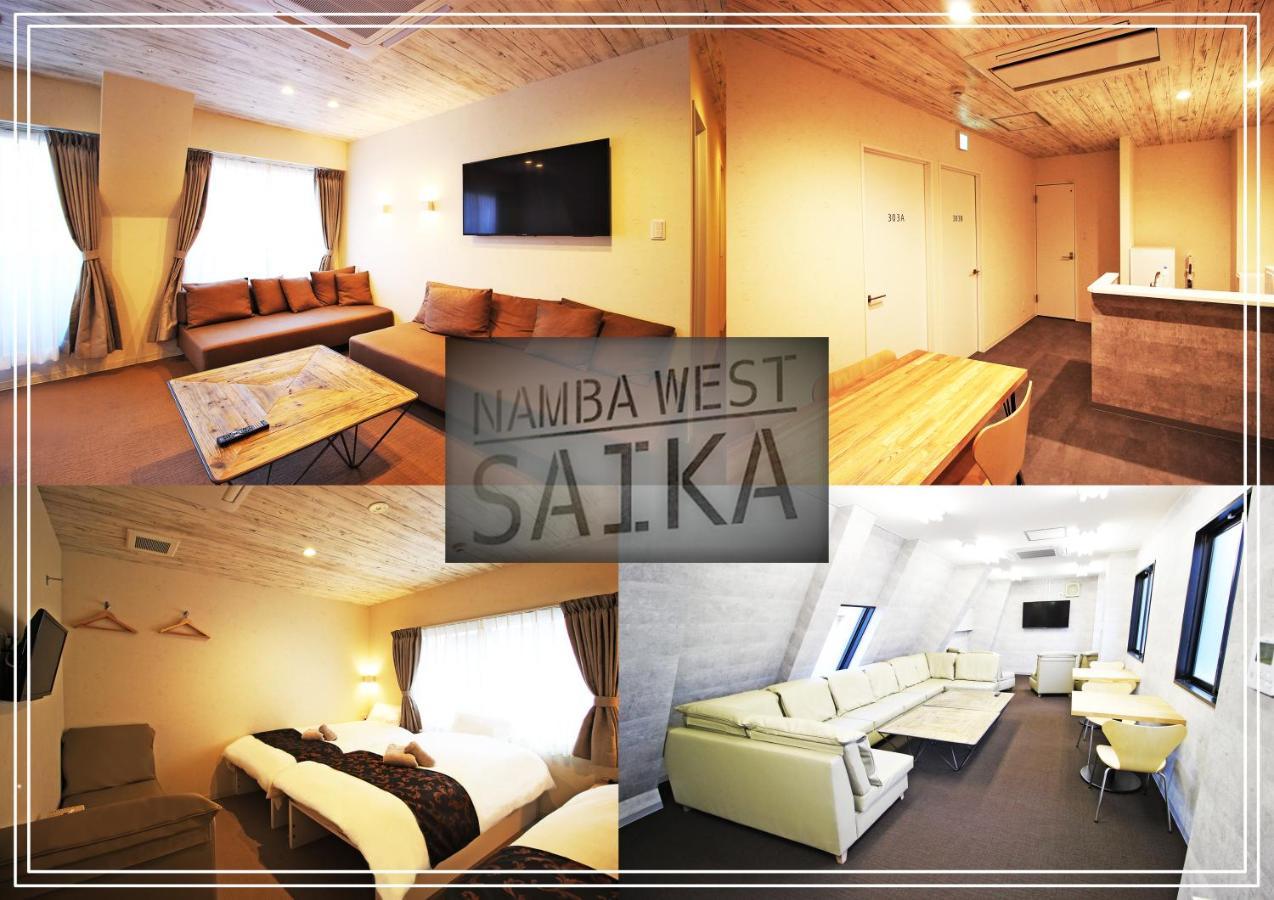 Namba West Saika Daire Osaka Dış mekan fotoğraf